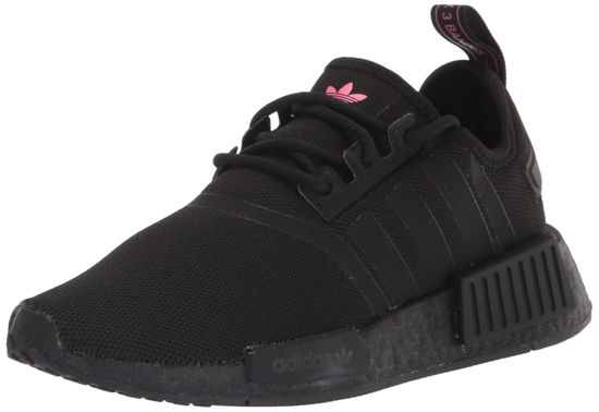 Picture of adidas Women's NMD_r1 Sneaker, Core Black/Core Black/Solar Pink, 8 - Size: 8