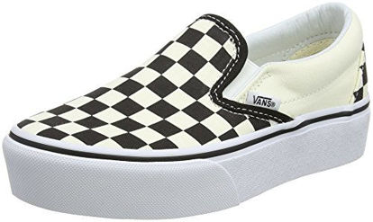 Picture of Vans - Women's Slip On Trainers - Black/White Checkerboard, 11 Women/9.5 Men - Size: 11