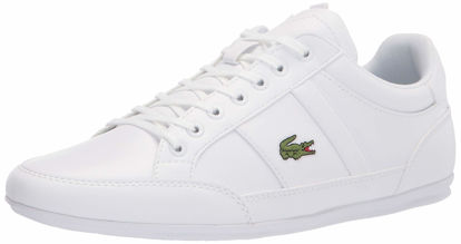 Picture of Lacoste mens Chaymon Sneaker, Wht/Wht, 12 US - Size: 12