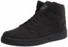 Picture of PUMA Mens Rebound Layup Sneaker, NUBUCK PUMA Mens Black-PUMA Mens Black-CASTLEROCK, 9.5 - Size: 9.5