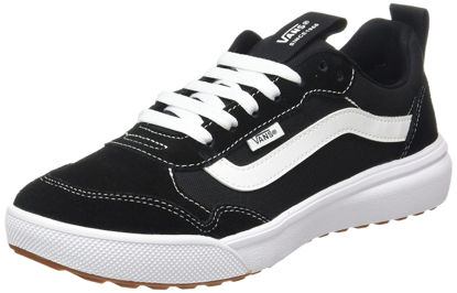 Picture of Vans Men's Low-Top Trainers Sneaker, Suede Canvas Black White, 9.5 - Size: 9.5