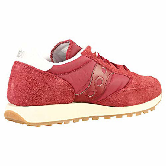 Picture of Saucony Mens Jazz Original Vintage Trainers Suede Sneakers Red 7 Medium (D) - Size: 7