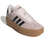 Picture of adidas Women's VL Court Bold Sneaker, Wonder Quartz/Black/Wonder Beige, 8.5 - Size: 8.5