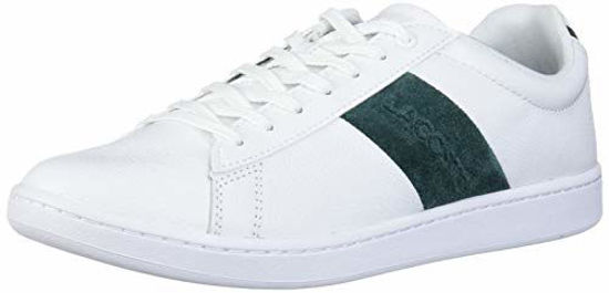 Picture of Lacoste Men's Carnaby Sneaker, Blanc/Vert Leather, 10 Medium US - Size: 10