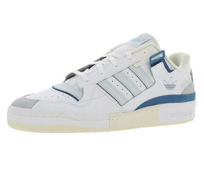 Picture of adidas Forum Exhibit Low Mens Shoes Size 12.5, Color: Cloud White/Sky Tint/Cream White - Size: 12.5