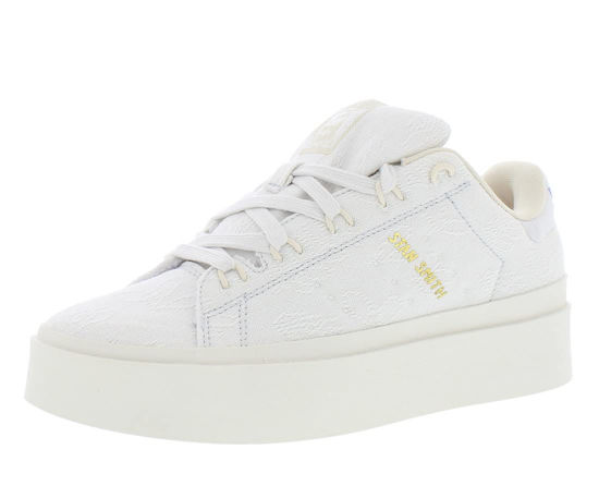 Picture of adidas Originals Stan Smith Bonega W Womens Shoes Size 7.5, Color: Crystal White/Wonder White/Off-White - Size: 7.5