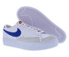 Picture of Nike Blazer Low Platform Womens Shoes Size 7.5, Color: White/Game Royal/Summit White - Size: 7.5