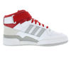 Picture of adidas Originals Forum Mid Mens Shoes Size 7.5, Color: Footwear White/Scarlet/Grey Two - Size: 7.5