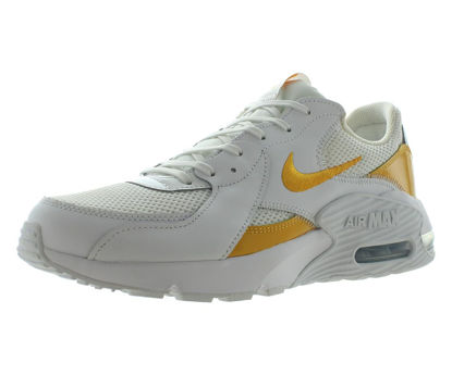 Picture of Nike Air Max Excee Womens Shoes Size 11, Color: White/University Gold/White - Size: 11