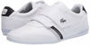 Picture of Lacoste Men's Misano Strap 120 1 U CMA Sneaker, White/Black, 9 Medium US - Size: 9