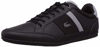 Picture of Lacoste Men's Chaymon Sneaker, Black/Grey Synthetic, 13 Medium US - Size: 13