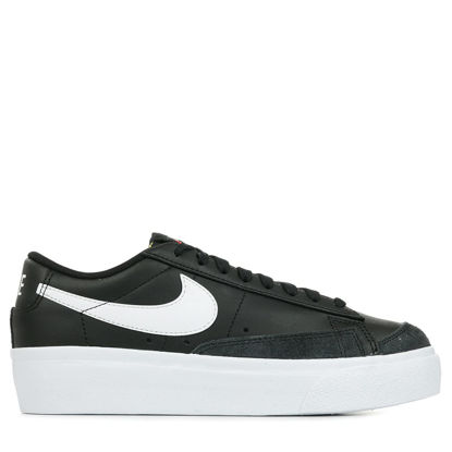 Picture of Nike Womens WMNS Blazer Low Platform DJ0292 001 Black/White - Size 6.5W - Size: 6.5