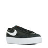 Picture of Nike Womens WMNS Blazer Low Platform DJ0292 001 Black/White - Size 6.5W - Size: 6.5