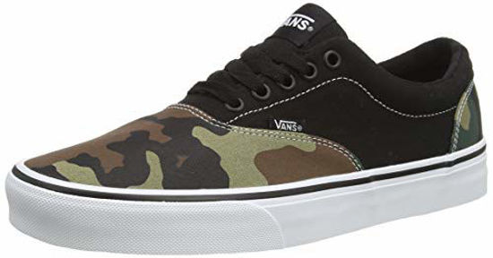 Picture of Vans Men's Low-Top Trainers Sneaker, Mixed Camo Black White, 11.5 - Size: 11.5 Women/11.5 Men