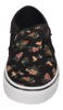 Picture of Vans Women's Sneaker, Garden Floral Black White, 11 - Size: 11