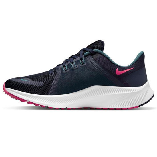 Picture of Nike Women's Gymnastics Shoes, Blackened Blue Rush Pink Ash Green White, 9 US - Size: 8