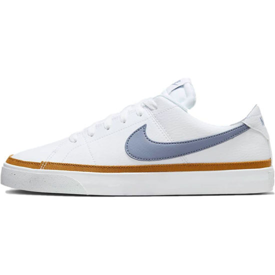 Picture of NIKE Court Legacy Next Nature Women's Shoes, WHITE/ASHEN SLATE-WHEAT, 3 UK - Size: 3 UK