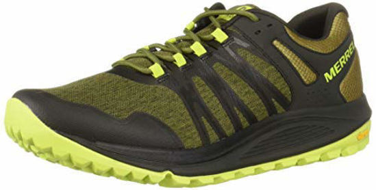 Picture of Merrell Men's NOVA Sneaker, Olive/Beluga, 12.0 M US - Size: 12