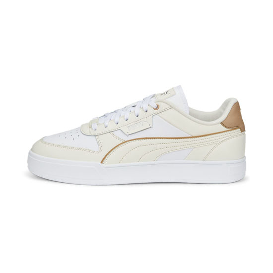 Picture of PUMA Men's Caven Sneaker, Dime White-Frosted Ivory-Dusty Tan Silver, 13 - Size: 13