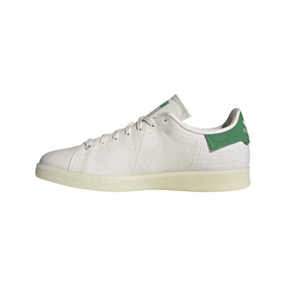 Picture of adidas Originals mens Stan Smith Primeblue Sneaker, White/Green/Black, 9.5 US - Size: 9.5