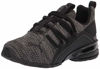 Picture of PUMA unisex child Axelion Running Shoe, Puma Black-castlerock, 6 Big Kid US - Size: 6 Big Kid