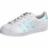 Picture of adidas Originals Women's Superstar Sneaker, White/Gold Metallic/Black, 6 - Size: 6