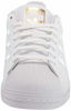 Picture of adidas Originals Women's Superstar Sneaker, White/Gold Metallic/Black, 6 - Size: 6