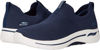 Picture of Skechers Women's Go Walk Arch Fit Iconic Sneaker, Navy, 9.5 - Size: 9.5