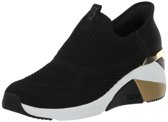 Picture of Skechers Women's A-Wedge-CRECENT Sneaker, Black, 11 - Size: 11