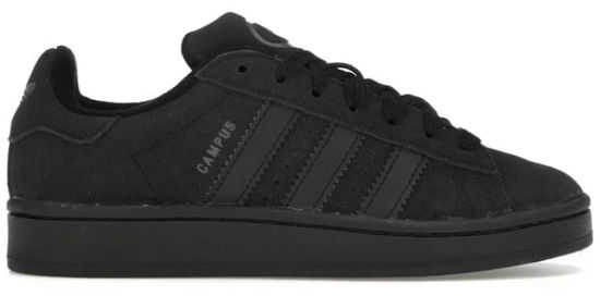 Picture of adidas Campus 00s Big Kid Sneaker (Triple Black, 7) - Size: 8 Women/7 Men