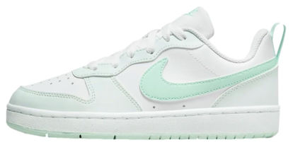 Picture of Nike Court Borough Low Recraft Kids, Mint Foam/White/Green - Size: 6.5 Big Kid