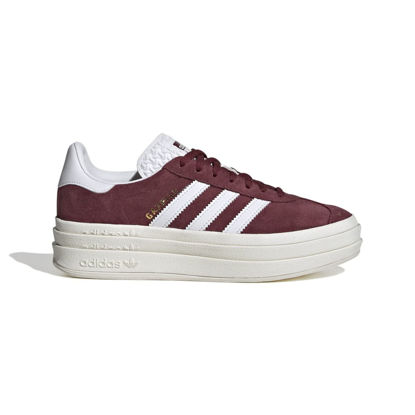 Picture of adidas Gazelle Bold Womens Shadow Red/Footwear White/Core White Size 9 - Size: 9