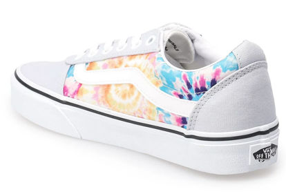 Picture of Vans Women's Low-top Trainers Sneaker, Multi White, 9 - Size: 9