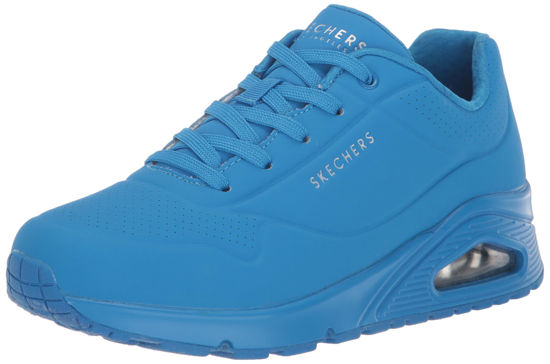 Picture of Skechers Women's Uno-Night Shades Sneaker, Blue, 5 - Size: 5