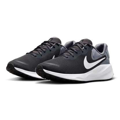 Picture of Nike Revolution 7 Men's Road Running Shoes (FB2207-007, Anthracite/Cool Grey/Black/White) Size 10.5 - Size: 10.5