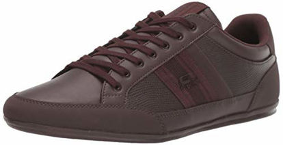 Picture of Lacoste Mens Chaymon Sneaker, Dark Brown/Dark Brown, 10 Medium US - Size: 10