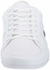 Picture of Lacoste Mens Chaymon Sneaker, White/White, 9 Medium US - Size: 9