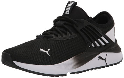 Picture of PUMA Mens Pacer Future Classic Sneaker, Black/White, 9.5 US - Size: 9.5