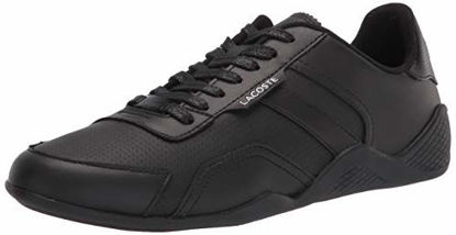 Picture of Lacoste mens Hapona Sneaker, Blk/Blk, 9 US - Size: 9