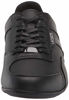 Picture of Lacoste mens Hapona Sneaker, Blk/Blk, 9 US - Size: 9