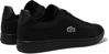 Picture of Lacoste - Mens Carnaby Piquee Textile Heel Pop Sneakers, Color Black/Black, Size: 11.5 M US - Size: 11.5