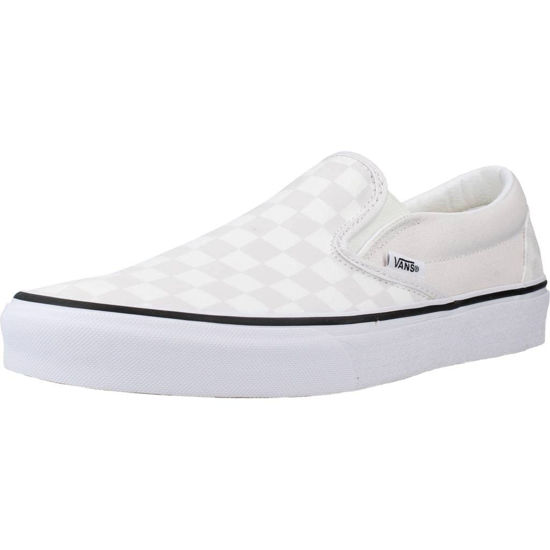 Picture of Vans Men's Classic Slip On, (Color Theory) Checkerboard/Cloud, Size 8 - Size: 9.5 Women/8 Men