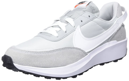 Picture of Nike Waffle Debut Men's Shoes (DH9522-003, Grey Fog/Light Smoke Grey/White/White) Size 6 - Size: 6