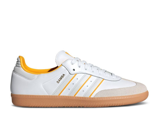 Picture of adidas Samba OG Men's Sneaker (Crew Yellow, 7.5) - Size: 7.5