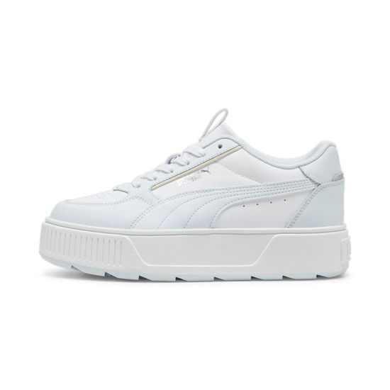 Picture of PUMA Women's Karmen Rebelle Sneaker, White-Dewdrop Silver, 6 - Size: 6