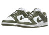 Picture of Nike Womens W Dunk Low DD1503 120 - Size 6.5W, White/Medium Olive-white - Size: 6.5