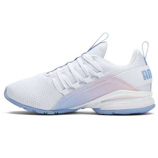 Picture of PUMA Axelion Refresh Ombre Womens Sneaker 75 BM US WhiteMulti - Size: 7.5