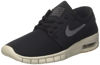 Picture of Nike Stefan Janoski MAX Mens Fashion-Sneakers 631303-020_7.5 - Black/Dark Grey-Gum MED Brown-Light Bone - Size: 7.5