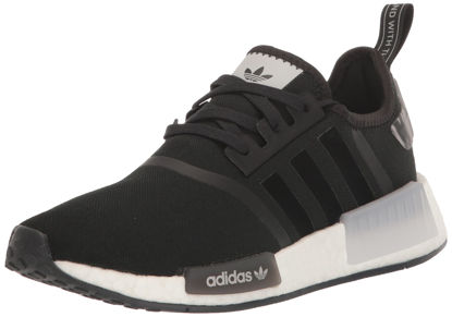 Picture of adidas Women's NMD_r1 Sneaker, Black/White/Grey, 8 - Size: 8