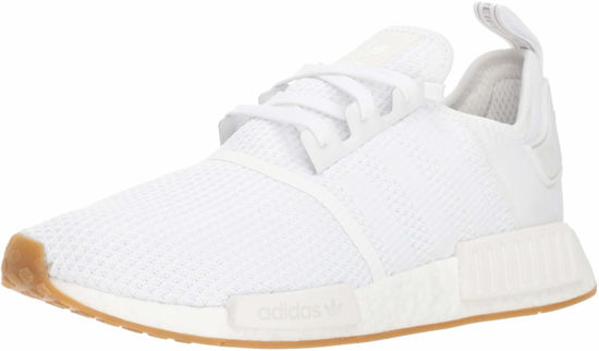 Picture of adidas Originals mens Nmd_r1 Shoe, White/White/Gum, 8.5 US - Size: 8.5